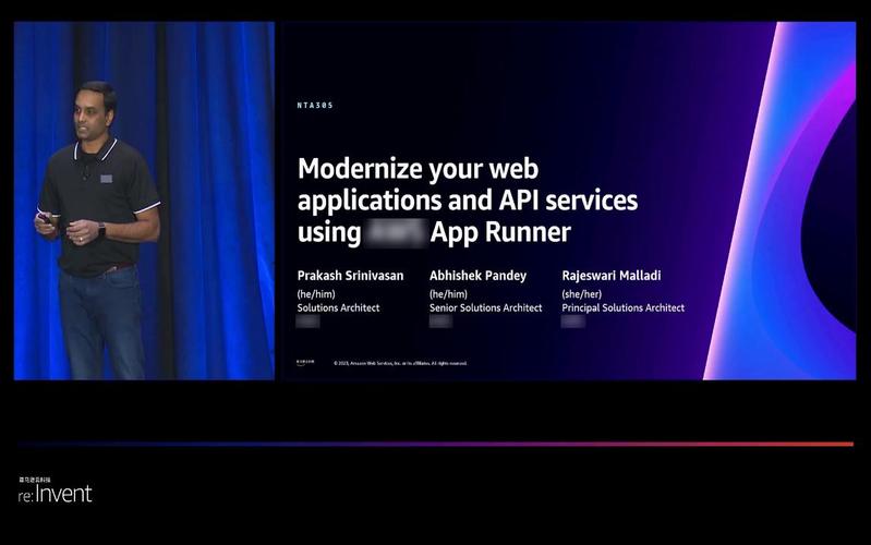 re:Invent 2023 | 使用 Amazon App Runner 实现 Web 应用程序和 API 应用软件服务